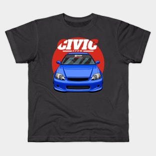 Civic Crew (blue) Kids T-Shirt